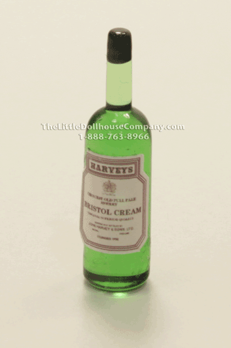 (image for) Dollhouse Scale Model Harveys Bristol Cream Sherry