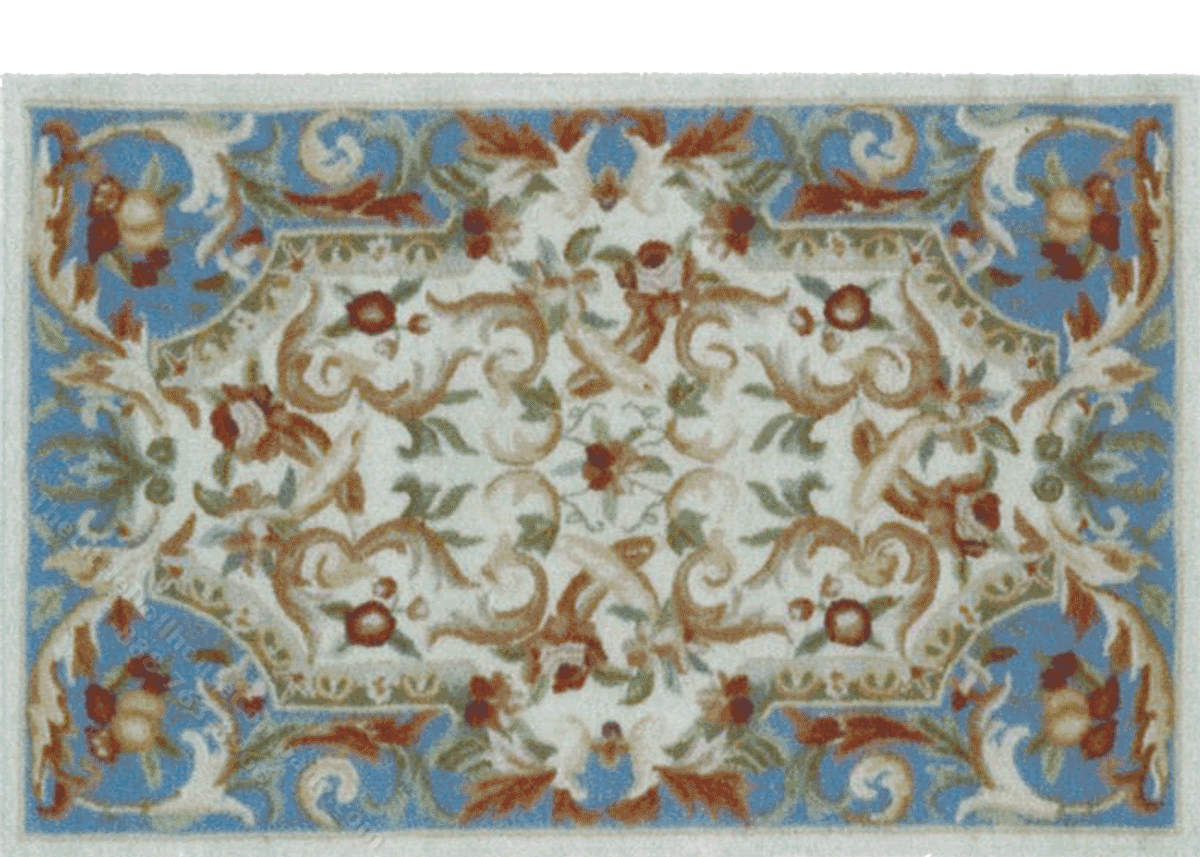 Miniature Extra Small Scale French Rug [IBM RUG0439XS] | The Little ...