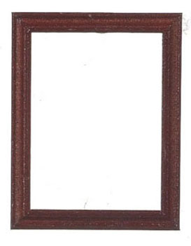 (image for) Miniature Small Brown Rectangular Frame