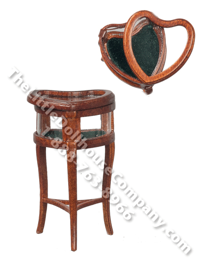 (image for) Miniature 1805 English Tripod Display Table for Dollhouses