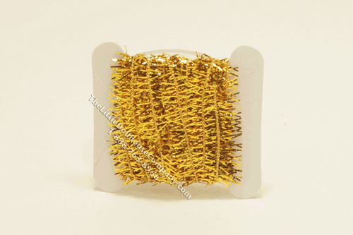 (image for) Dollhouse Miniature Gold Tinsel
