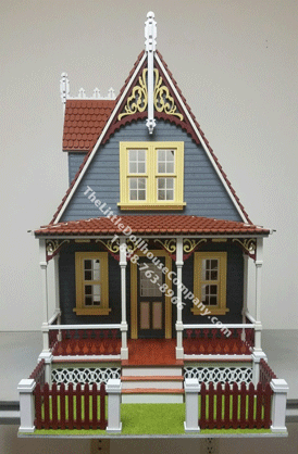 (image for) Little Annabelle Victorian Cottage Laser Cut Dollhouse Kit