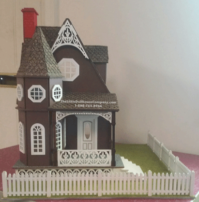 (image for) Half Scale Jasmine 2 Gothic Victorian Cottage Laser Cut Kit
