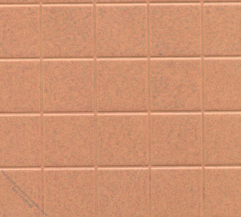 (image for) Patterned Terracotta Tile Sheet for Dollhouses
