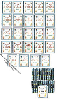 (image for) Miniature Reproduction Beatrix Potter Book Set For Dollhouses