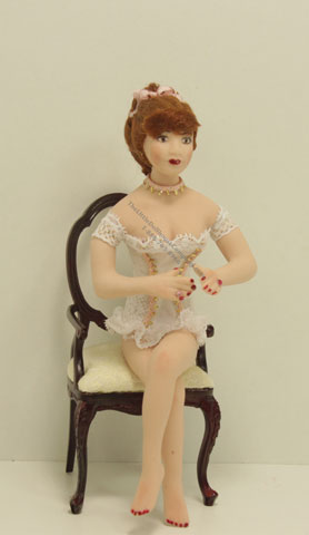 (image for) Lady in a white Lace Tutu by Patsy Thomas