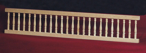 (image for) Turned Wooden Porch Rail Triple Pack