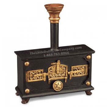 (image for) Miniature Old Fashioned Kitchen Oven For Dollhouses