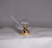 (image for) Miniature Battery Powered Clear Globe Table Lamp