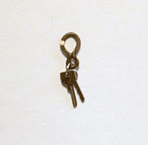 (image for) Miniature Key-chain with Keys