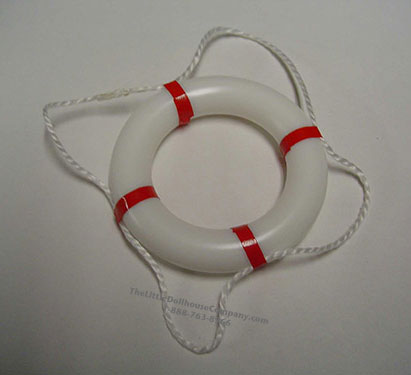 (image for) Miniature Life Preserver For Dollhouses