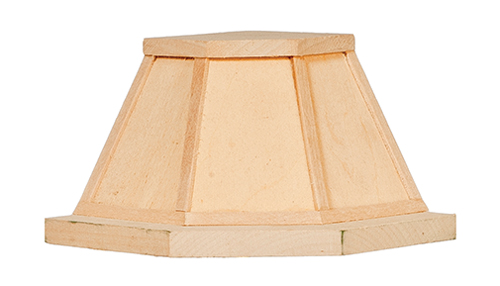 (image for) Miniature Unfinished Stove Hood