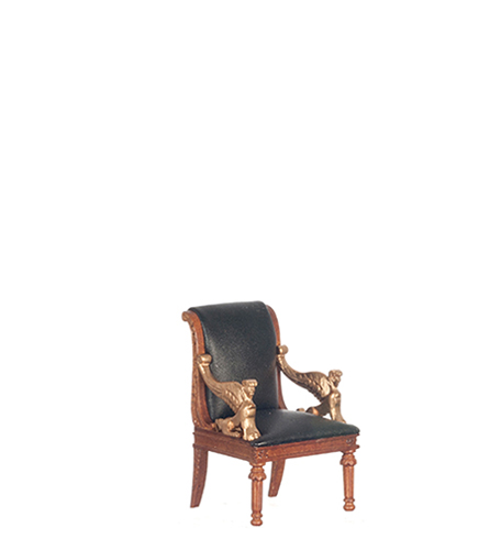 (image for) Miniature Walnut Figurehead Armchair