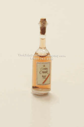 (image for) Miniature Corked Glass Bottle Conn Creek Rosé
