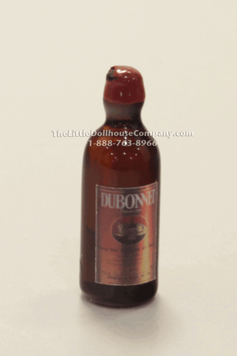 (image for) Miniature Glass Bottle Dubbonnet