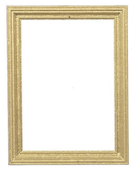 (image for) Miniature Medium Gold Rectangular Frame
