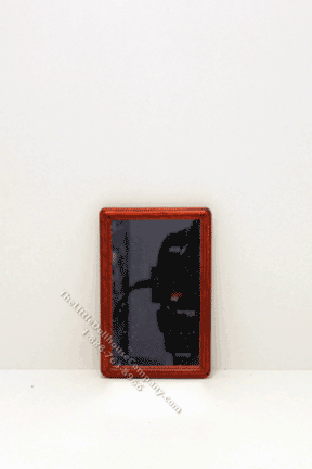 (image for) Miniature Rectangular Mirror in Wood Frame