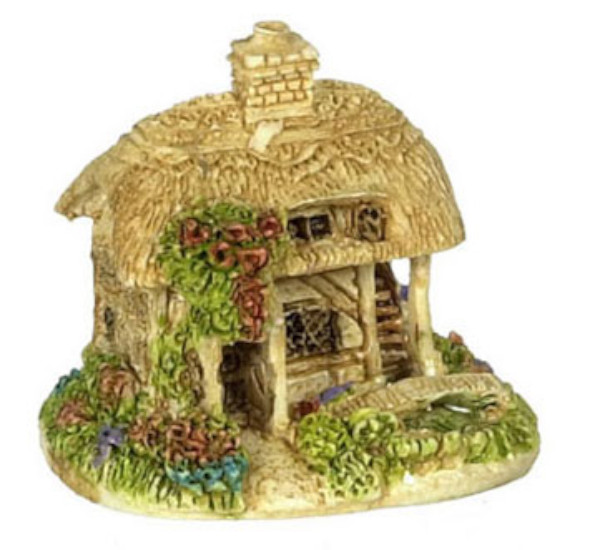 (image for) Miniature Rose Cottage Statuette