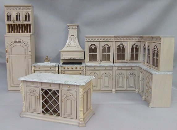 (image for) Julia's Twelve Piece White Wash Kitchen Set