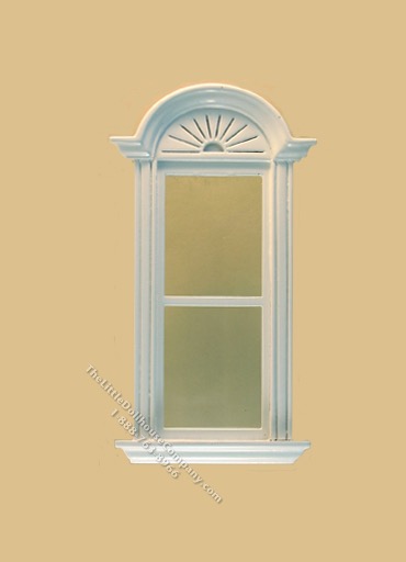(image for) Miniature Newport Plain Single Window White