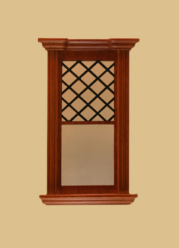 (image for) Miniature Westfield Decorated Single Window in Walnut