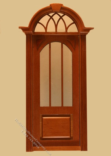 (image for) Miniature Cambridge Exterior Door Walnut