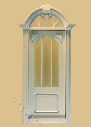 (image for) Miniature Cambridge Exterior Door White
