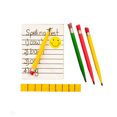 Miniature Notepad with Coloured Pencils and Ruler [Azt B0272] | The ...