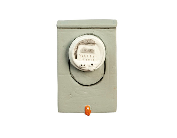 (image for) Miniature Exterior Electric Power Meter