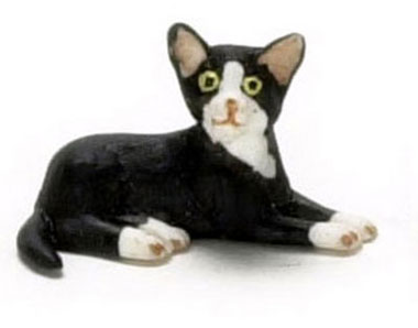 (image for) Miniature Socks Kitten for Dollhouses