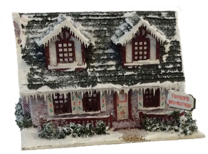 (image for) 1:144 Scale Santa's Workshop Dollhouse Kit