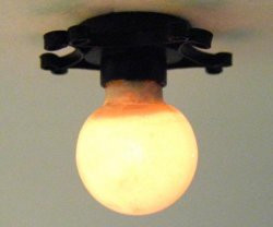 (image for) Miniautre Black Star Burst Ceiling Lamp