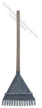 (image for) Miniature Leaf Rake Garden for Dollhouses
