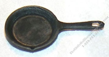 (image for) Miniature Black Small Frying Pan For Dollhouses