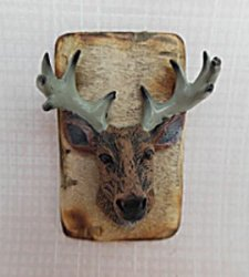 (image for) Dollhouse Wall Mount Deer Head