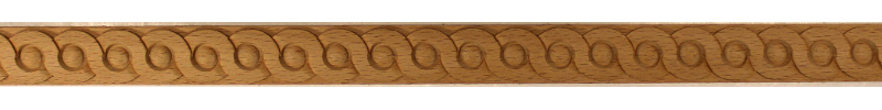 (image for) Milled Rondele II Pattern Wood Strips