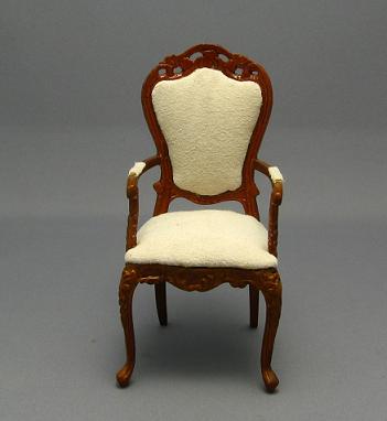 (image for) Dollhouse Miniature Armchair