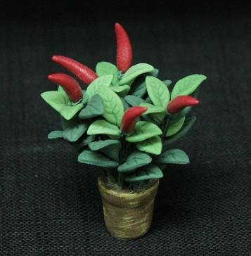 (image for) Red Peppers in Pot