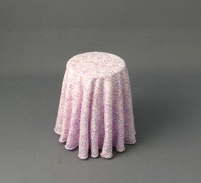 (image for) Round Table with Tablecloth by Janet