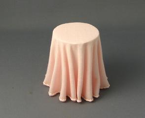 (image for) Round Table with Tablecloth by Janet