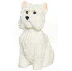 (image for) Dollhouse Scale Model West Highland Terrier (Sitting)