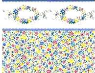 (image for) Floral Wreath Wallpaper