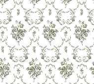 (image for) Rose Toile Wallpaper