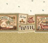 (image for) Bath Signs Wallpaper