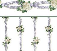 (image for) Ribbons and Roses Wallpaper