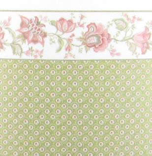 (image for) Dollhouse Scale Model Wallpaper Flowers