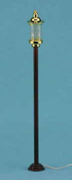 (image for) Dollhouse Scale Model 7" Street Lamp