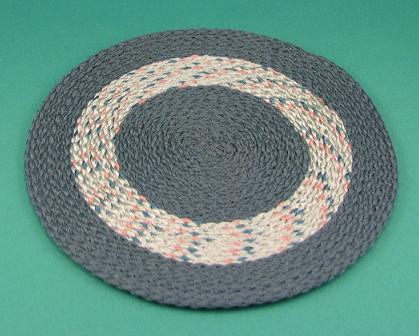 (image for) Round Blue Rug