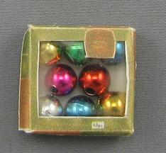 (image for) Glass Christmas Ornaments (8 pc)