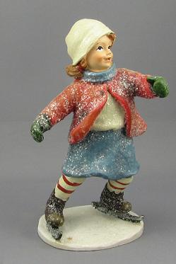 (image for) Dollhouse Miniature Skating Girl